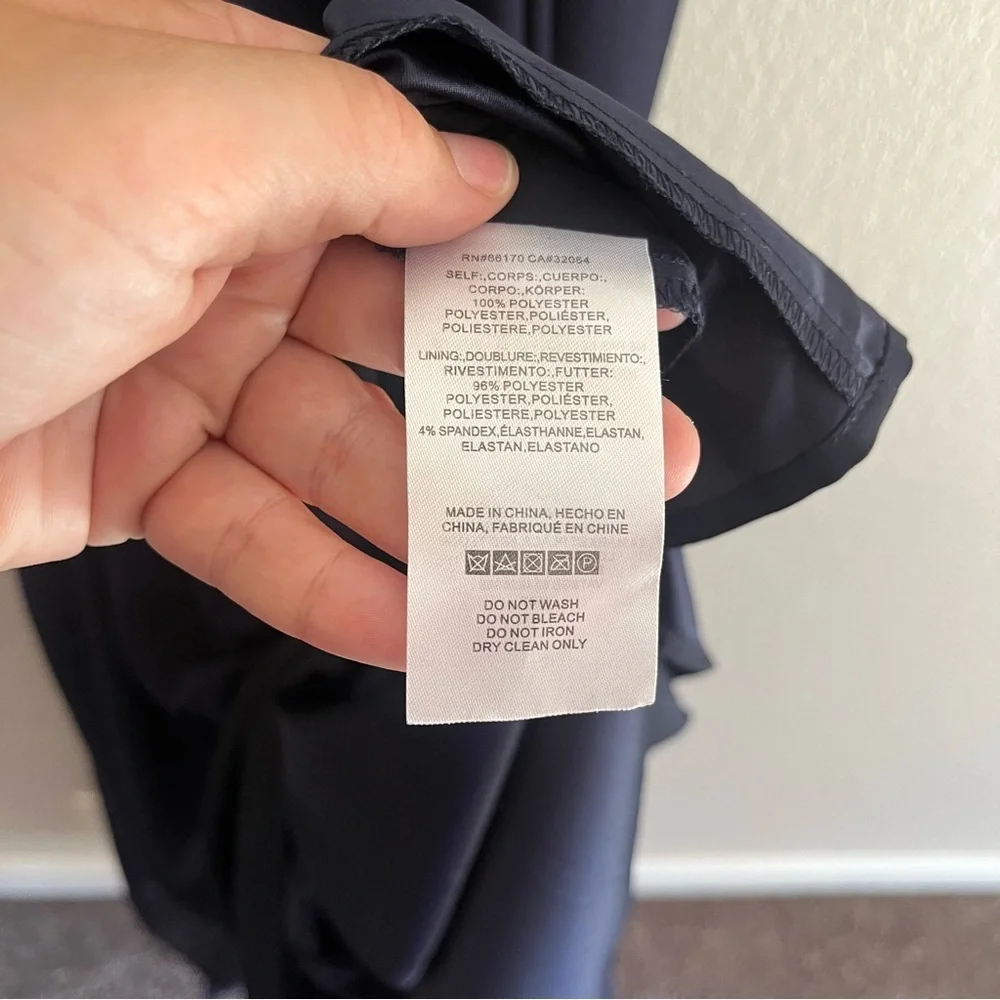 ANTHROPOLOGIE BHLDN Madrie Maxi Dress in Midnight Size 12 - Picture 14 of 15